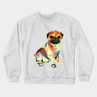 Pug Molly Mops Crewneck Sweatshirt